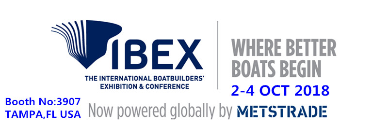 Participaremos da feira internacional de barcos "IBEX" de 2018
